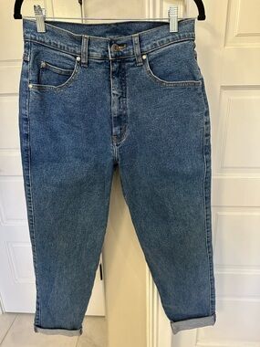 VTG Levi’s 15921 Orange Tab Blue Jeans Women’s 10 Tapered Leg High Rise 90s NWOT